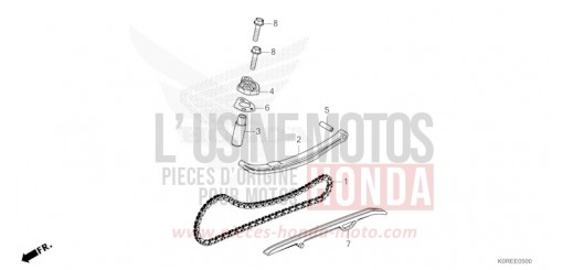 CHAINE A CAMES/TENDEUR SH125ADT de 2026